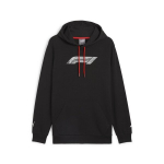 Laisvalaikio džemperis vyrams PUMA F1 Logo Graphic Hoodie PUMA Black - 62569301, juodas
