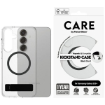 Etui CARE by PanzerGlass Feature Black Kickstand & QI do Samsung Galaxy S25+ przezroczysty