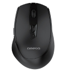 Pelė OMEGA OMC529RWB belaidė (RECHARGEABLE USB-C) juodos spalvos