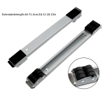Reguliuojami ratukai buitinei technikai 465-720 mm,  Baltas