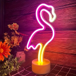 Flamingo LED neoninė lempa, Rožinė Raudona