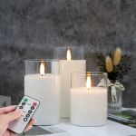 LED žvakės su valdymu dėka