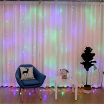 USB LED užuolaidų girlianda