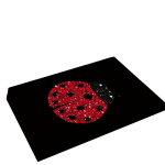 Boružėlės ra&scaron;tuotas kilimas, 60 cm x 90 cm / 23,62 colio x 35,43 colio