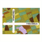 Dekoratyvinis kilimas svetainei, 79 * 118 colių / 200 * 300 cm