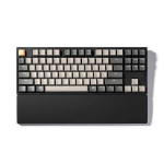 Silikoninė rie&scaron;o atrama Keychron Silicone Palm Rest PR45, juoda sp.