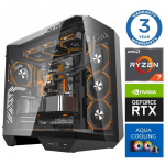 Kompiuteris INTOP AQUA Ryzen 7 9700X 16GB DDR5 1TB SSD M.2 NVME+2TB RTX5070Ti 16GB no-OS