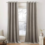 Pony Dance Užuolaidos "Blackout" 2 Vnt., Pilkai Rudos 240 X 132 Cm