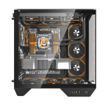Kompiuteris MDATA GAMING HydroX Pro Ryzen 7 7800X3D 64GB 4TB SSD RTX 5070Ti NoOS Stacionarus kompiuteris