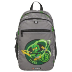 Mokyklinė kuprinė Lego Ninjago Elemental Master of Energy, pilka