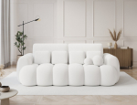 Sofa-lova Eltap Cotonn, 256x119x105 cm, balta