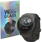 Garmin Instinct 2 - Instinct 2 Solar Grūdintas Stiklas [2 vnt.] Ekrano Apsaugos Filmas, Atsparus Įbrėžimams Phonillico&reg;