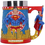 Supermeno alaus taurė - Nemesis Now - Plieninis žmogus - 15,5 cm - Derva - Unikalus dizainas
