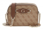 GUESS moteri&scaron;ka &scaron;viesiai ruda petinė mai&scaron;elis - Izzy Camera Bag Latte Logo / Brown 290566