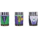 Mini &scaron;otų puodeliai - Nemesis Now - DC Batman superblogiukas - 8,5 cm - Derva - Nerūdijančio plieno įdėklai