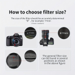 Objektyvo filtras DSLR apsaugai nuo UV ir įbrėžimų, 62 mm