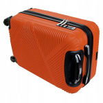Vip Collection Miami Beach 20 Orange Abs lagaminas su ratukais, 2,1 kg, mažas kelioninis lagaminas į lėktuvą