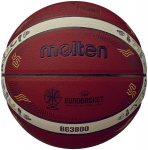Krep&scaron;inio kamuolys Molten B7G3800-E5Z FIBA Eurobasket 2025, 7 dydis