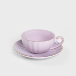 MINA puodelis su lėk&scaron;tele mažas violetinis 0,2 l HOMLA