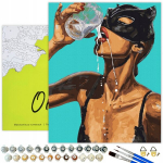 Tapymas pagal numerius 40x50 cm, Kokia jėga, Oh-art, ANG1002