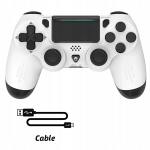 Belaidis valdiklis su vibracija konsolei Ps4, Ps4 slim, Ps4 Pro, Pc