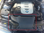 BMW E46 oro kanalo įsiurbimo gaubtas originalus 13712249880