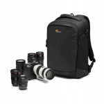 Lowepro Flipside Dslr ir veidrodinio fotoaparato kuprinė, reguliuojama, juoda