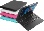 Bigmachine mini ne&scaron;iojamas kompiuteris 10.1 colio 32gb windows 10 itin plonas ir lengvas netbook keturių branduolių pc hdmi usb webcam netflix youtube qwertz i&scaron;dėstymas (juodas)