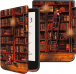 Fintie dėklas Pocketbook el. skaitytuvams &ndash; plonas, su automatinio miego/žadintuvo funkcija