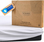 Nomads textile Comfortguard čiužinio apsauga 70 x 140 cm, neper&scaron;lampama, 100% medvilnė, su kvėpuojančia apsauga nuo drėgmės, čiužinio užvalkalas 70 x 140 cm, skalbiama paklodė, čiužinio apsauga 70 x 140 cm, paklotas nuo &scaron;lapimo nelaikymo