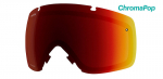 Smith I/o Chromapop Sun Red Mirror lę&scaron;is slidinėjimo akiniams, 16% &scaron;viesos pralaidumas