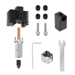 Ideaformer visi&scaron;kai metalinis atnaujintas hotendas, skirtas Bambulab, auk&scaron;tos temperatūros ekstruderio hotendas su silikonine kojine, grūdinto plieno antgalis, 0,4 mm rinkinys, skirtas Bambu Lab X1 X1c P1p P1s 3d spausdintuvui