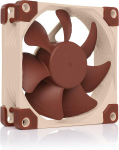 Noctua Nf-a8 5v Pwm, 4 kontaktų Premium Quiet ventiliatorius su Usb maitinimo adapterio kabeliu (80 mm, rudas)