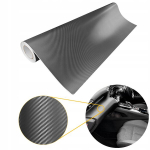 Grafitinė 3d carbon tuning plėvelė automobilių apklijavimui, rulonas 1m x 15m