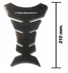 Progrip tank pad pg5005 (210mm) carbon didelis (pg5005ca) (5005-189)