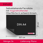 Magnetinė plėvelė Magstick&reg; lipni, A4 formatas