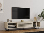 TV staliukas Safir, travertino spalvos