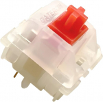 Gateron Creamy Yellow jungiklis 5 kontaktų suderinamas Mx mechaninė žaidimų klaviatūra Ks-3 Patch jungiklis klaviatūra juoda/raudona/ruda/mėlyna/žalia/geltona (raudona, 36 vnt.)