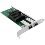 Euqvos Pcie Ethernet tinklo plok&scaron;tė su Intel X710-da2 X710-bm2 lustų rinkiniu Pcie 3.0 x8 10gb dviejų prievadų Sfp+ Lan plok&scaron;tė, palaikanti Windows Server/windows/linux/vmware/esx