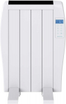 Cecotec plok&scaron;čias radiatorius Readywarm 800 Thermal 600 W sausas plok&scaron;čias radiatorius su 4 briaunomis, Lcd ekranu ir nuotoliniu valdymu, 3 &scaron;ildymo režimai, laikmatis, įeina kojelės ir sieninis stovas
