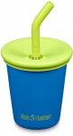 Gertuvė Klean Kanteen Kid Steel Cup Mykonos Blue, 296 ml