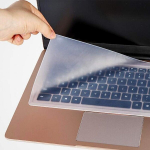 Sdtek silikoninė klaviatūros apsauga, skaidri, universali, suderinama su 15-17 colių ne&scaron;iojamuoju kompiuteriu, netbook, chromebook (skaidri)