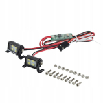 Super ry&scaron;ki Led stogo lempa, skirta Axial Trx4 D90 110 Rc Rock Crawler