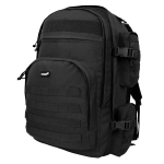 Turistinis kuprinė Grizzly 65L, Texar, atspari vandeniui, atsegama nugarėlė su kilimėlio (karimatos) funkcija, su angomis vandens gėrimo sistemai (camelback), juoda