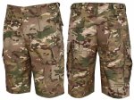 Vyri&scaron;ki kariniai trumpi &scaron;ortai Texar WZ10 Rip-Stop, MC Camo