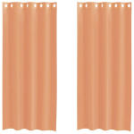 Voile užuolaidos su įvorėmis, 2vnt., terakota spalvos CFE1891447