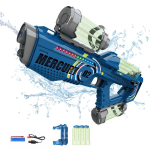 Įkraunamas elektrinis vandens &scaron;autuvas su LED efektais ir 3 keičiamais buteliukais LIVMAN 456-102A