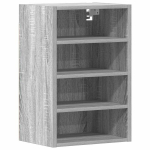 pakabinama Spintelė &ldquo;Riga" pilka Sonoma 40x29, 5x60 cm CFE413024