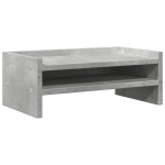 Monitoriaus laikiklis Monitoriaus stovas, betono pilkas, 42x24x16cm, apdirbta mediena CFE601452
