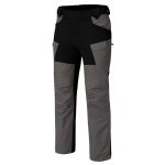 Vyri&scaron;kos trekingo kelnės Helikon Hybrid Outback &ndash; žygiams, i&scaron;gyvenimui, bushcraft, atsparios vandeniui, patvarios, cloud/juoda REGULAR